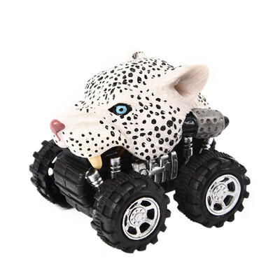 

Siaonvr Mini Vehicle Animal Pull Back Cars with Big Tire Wheel Creative Gifts for Kids