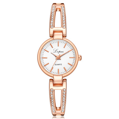 

Hot Womens Watches Rose Gold Disc Luxury Quartz Wrist Watch Simple Ladies Bracelet Strap Casual Stlye Clock Reloj Mujer