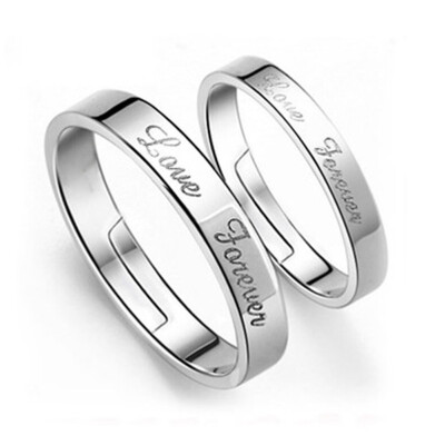 

Rings Jewelry Couple Ring Stylish Couple Jewelry Ring Opening Silver Ring