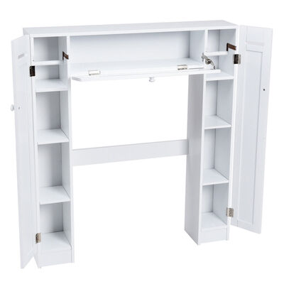 

Wooden over the Toilet Storage Cabinet
