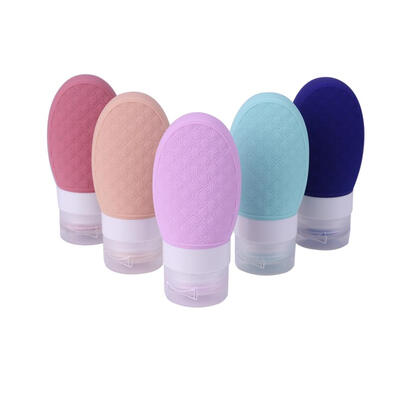 

ravel Portable Silicone Bottling Shampoo Bath Lotion Storage Press Bottle