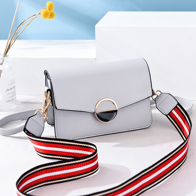 

Summer ladys new trendy Korean version of fashion one shoulder slant bag 100 simple square bag