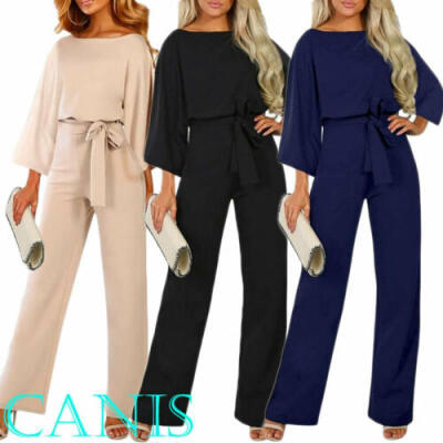 

Hot Women Ladies Clubwear Playsuit Casual Party Jumpsuit Romper Trousers Sets