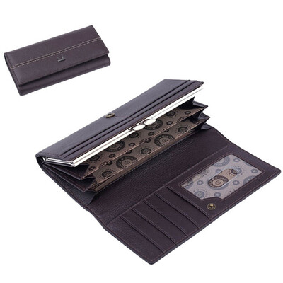 

Tailored Leather Wallet for Women High Quality Coin Purse Female BK