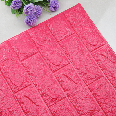 

Gobestart DIY 3D Brick PE Foam Wallpaper Panels Room Decal Stone Decoration Embossed