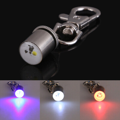 

Pet Dog Cat Safety Metal LED Flash Colorful Light Pendant Collar Tag