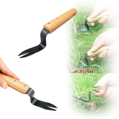 

〖Follure〗Forked Head Hand Weeder Puller Shovel - Best Weeding Tool for Lawn & Garden