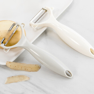 

Jordan Judy CD70025003 Stainless Steel Fruit Vegetables Rotary Cutter Head Peeler 1pc