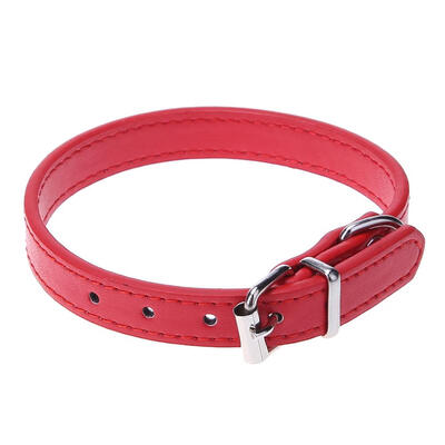 

PU Pet Collar Dogs Belt Ring Leash Necklace Strap Puppy Chain Pet Supplies