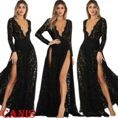 

Women Formal Long Evening Party Ball Prom Gown Cocktail Wedding Bridesmaid Dress