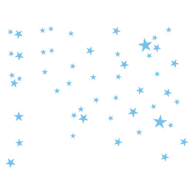 

〖Follure〗38Pcs Star Removable Art Vinyl Mural Home Room Decor Kids Rooms Wall Stickers