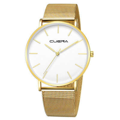 

Gobestart Luxury Watches Quartz Watch Stainless Steel Dial Casual Bracele Watch