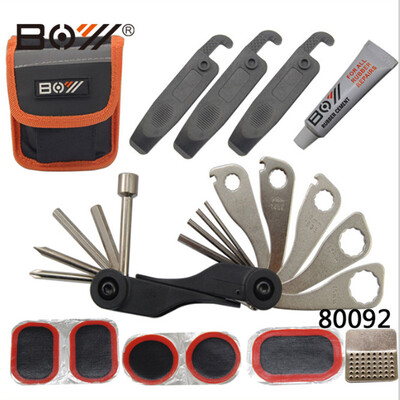 

Tire Repair Tool Kits Assembly For Bicycle Bike Maintenance Accessory Set
