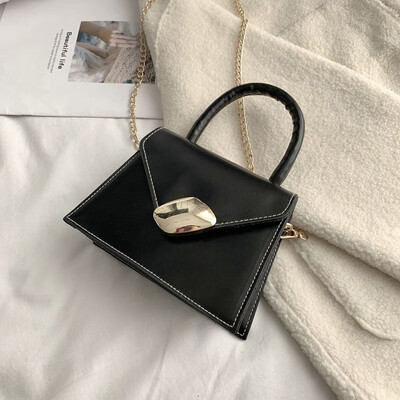 

Ins super fire small bag female 2019 new simple female bag Korean fashion handbag casual wild Messenger bag