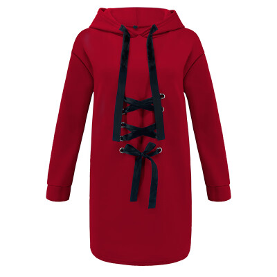 

Womens Loose Pullover Hoodie Long Sleeve Sweater Drawstring Sweatshirt Jacket