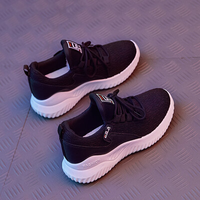 

2019 Women Shoes Autumn White Shoes Sneakers Women Fashion Brand Retro Platform Shoes Ladies Footwear Breathable Mesh Sneakers