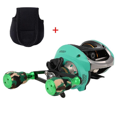 

Lixada 101 Ball Bearings Baitcasting Reel 631 Gear Ratio Lightweight Smooth Metal Spool Ice Fishing Reel