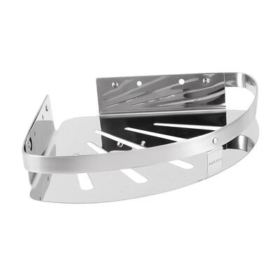 

Greensen Wall Mounted Stainless Steel Single Layer Bathroom Corner Storage Rack Shelf Organizer