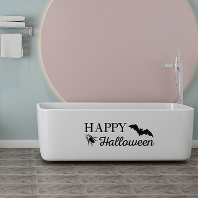 

〖Follure〗Happy Halloween Bat Wall Stickers Halloween Home Decor Wall Stickers