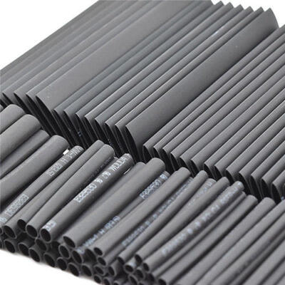 

127 PCS 21 Polyolefin Heat Shrink Tubing Cable Tube Sleeving Kit Wrap Wire Set