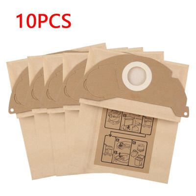 

Greensen 10PcsSet Vacuum Cleaner Paper Garbage Dust Bags for KARCHER WD2250 A2004 A2054 MV2