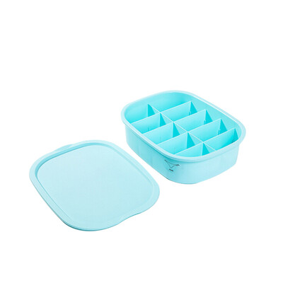 

Gobestart Plastic Underwear Storage Box Underwear Bra Box Detachable Underwear Storage Box