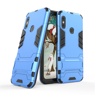 

Goowiiz Phone Case For Xiaomi Redmi 66 Pro6AA2 Lite Armor PCTPU Silicone Hard Bracket Double Protection