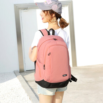 

ins womens Korean high school fashion backpack womens shoulders large-capacity travel bag men