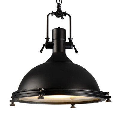

Baycheer HL371281 Nautical Pendant Light with Frosted Diffuser
