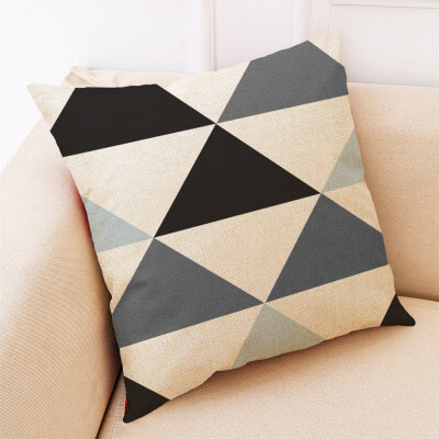 

〖Follure〗Home Decor Cushion Cover Simple Geometric Throw Pillowcase Pillow Covers