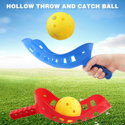 

Siaonvr Hollow Throw And Catch Ball Toy Parent-Child Interactive Outdoor Game Kid Toys