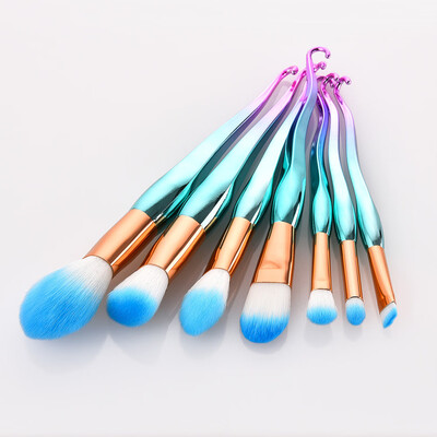 

〖Follure〗7 Pcs Hook Makeup Brush EyeShadow Brush Cosmetics Blending Brush Tool