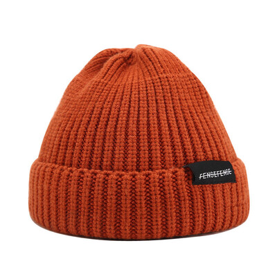 

Tailored New Fashion Women Men Keep Warm Casual Knitted Hat Ski Hat Solid Sport Hat