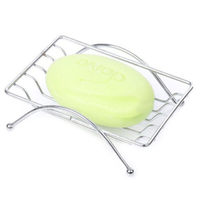 

New Arrival Shower Bathroom Metal Soap Tray Dish Holder Chrome Iron Durable Most Choosing