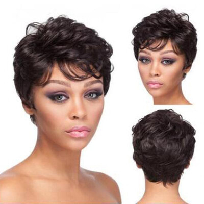 

High-temperature Synthetic Fiber Synthetic Curly Wigs for Women Natural Matte Hair