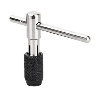 

〖Follure〗T-Handle Tap Wrench Chuck M3-M6 Tool Screw Holder Reamer Adjustable