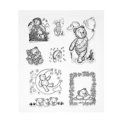 

Bear Transparent Clear Silicone Stamp Seal for DIY Scrapbooking Photo Album