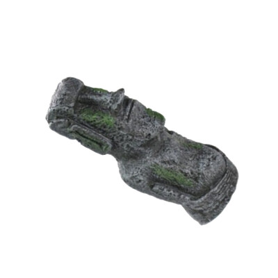 

Resin Artificial Aquarium Easter Island Statue Decoration Underwater Landscaping Craft Ornaments Fish Tank Decor
