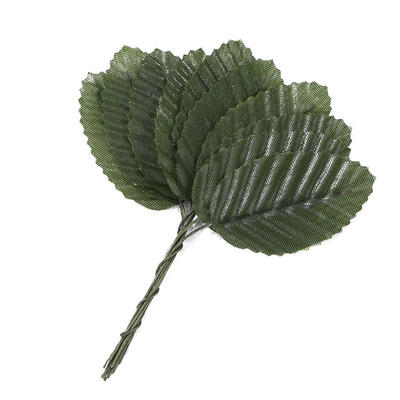

200pcs Artificial Green Leaves DIY Simulation Plants Leaf Home Decor Craft