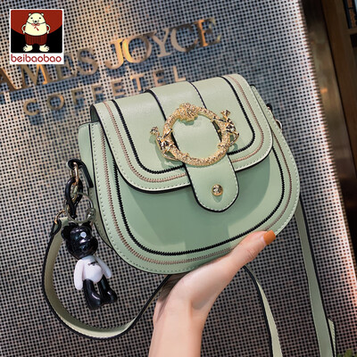 

New bag womens bag 2019 new trendy texture Korean version of fashion single - shoulder bag air - lap satchel