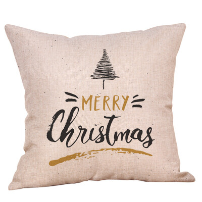 

Tailored Christmas Throw Pillow Cover Pillowcases Decorative Sofa Cushion Cover