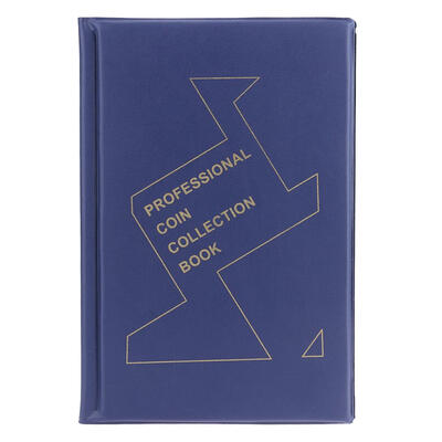 

10 Pages 150 Pockets Coin Album PVC Coins Holders Storage Collection Book