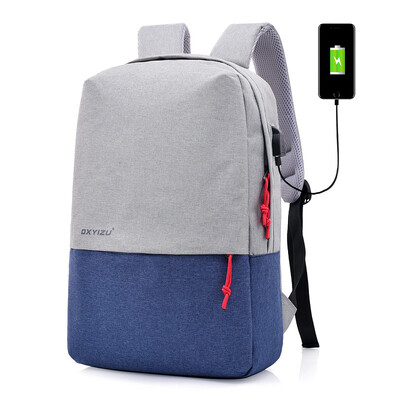 

Backpack mens new usb charging bag female universal leisure sports travel shoulder computer backpack