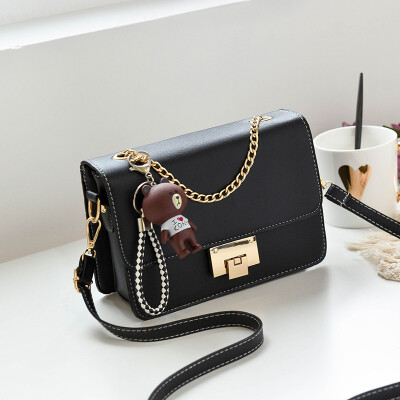 

2019 spring new casual womens bag fashion small square bag shoulder Messenger bag small bag wholesale