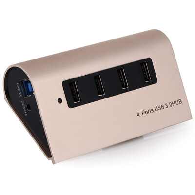 

Aluminum Alloy Casing 4 Ports USB30 Hub for PC Laptop Mobile Phone