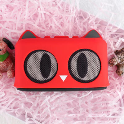 

Fashion Wireless Bluetooth Speaker Portable Mini Cartoon Cute Cat Subwoofer Support FM Radio TF Card