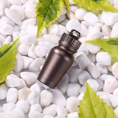 

Aluminum Waterproof Canister Medicine Pill Seal Capsule Outdoor EDC Tool