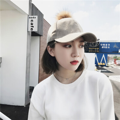

New street trend BF style cap female star same fashion hoop Yuansu street dance baseball cap wholesale