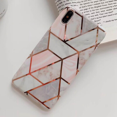 

Stylish&practical laser color mosaic Rh om b i c iPhone case