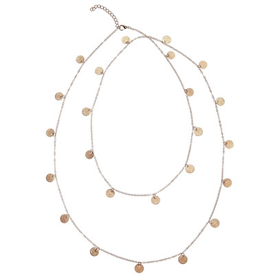 

120cm Long Bohemia Trendy Women Jewelry Statement Necklace Personality Long Sequins Pendant Maxi Collar Chain
